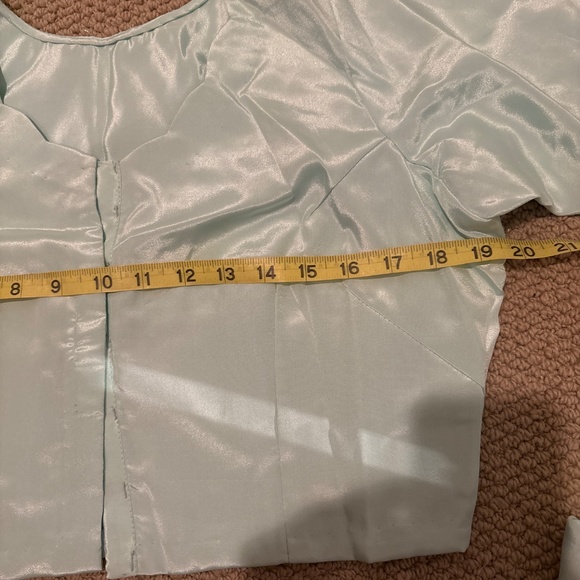 🆕 Light Blue Saree - Picture 4 of 6